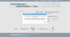 Desktop Screenshot of indisponibilidade.org.br